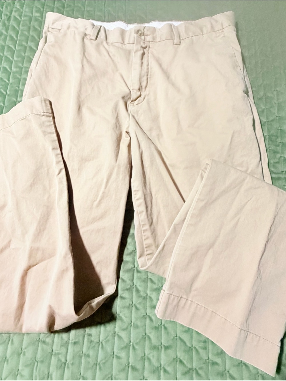 Polo Ralph Lauren classic fit khaki flat front pants size 33/30